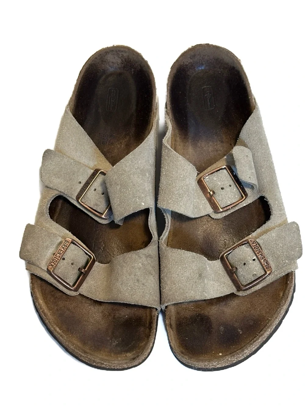 Birkenstock Arizona Soft Suede Double Strap Sandals